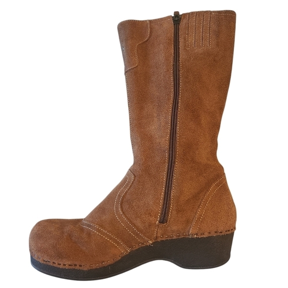 DANSKO LEATHER SUEDE CALF BOOTS SIZE 41 - Picture 3 of 14